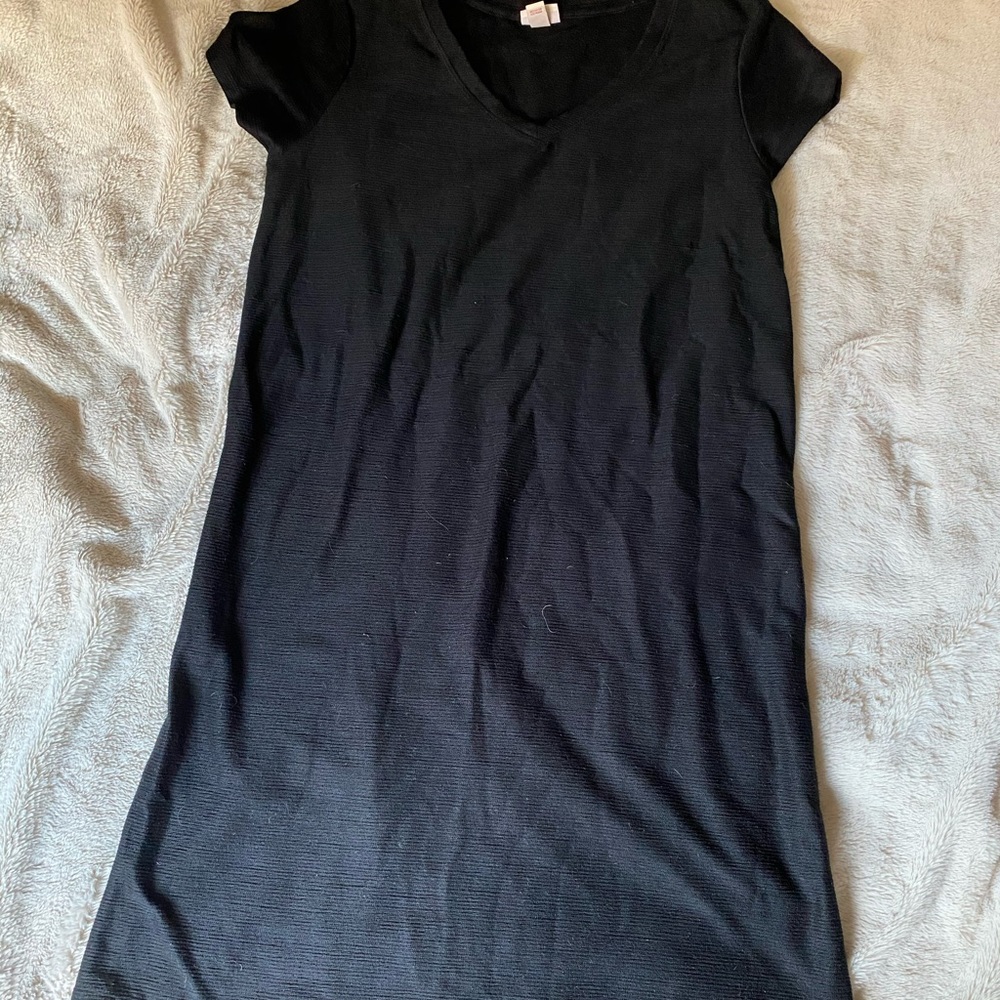 Black T-Shirt Dress